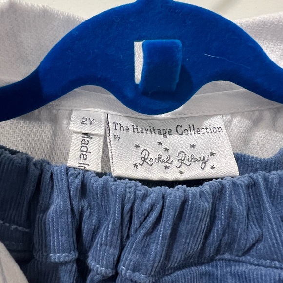 Adorable flower boy/ring bearer outfit, size 2 blue/white, excellent condition - Picture 2 of 5